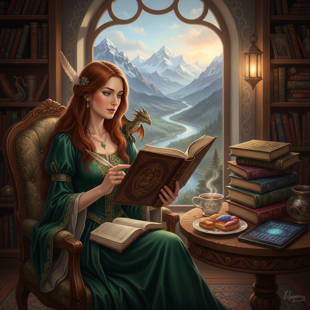 A FEMALE FANTASY READER AND REVEWER